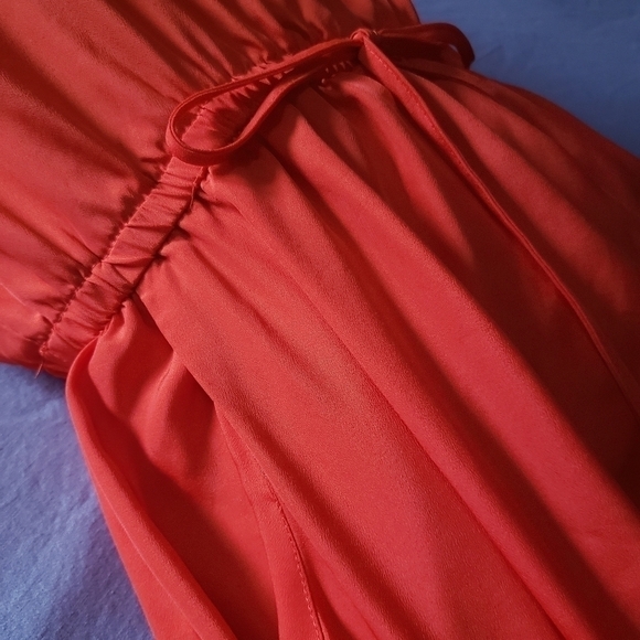 Bebop Red Dress With Pockets - Picture 3 of 4
